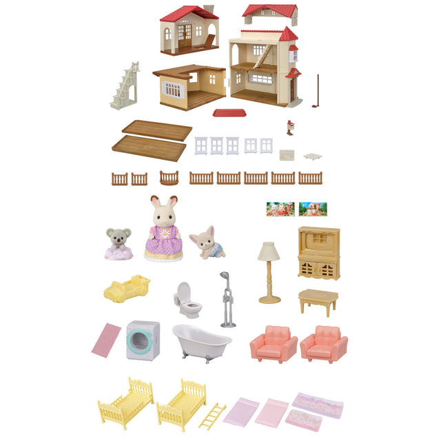 BL Red Roof Country Home Gift Set