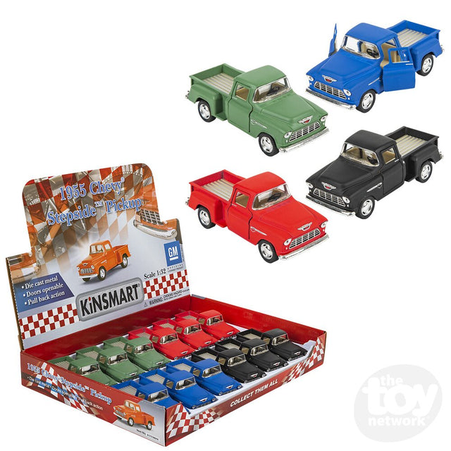 5" Die-Cast 1955 Chevy Stepside Pick Up