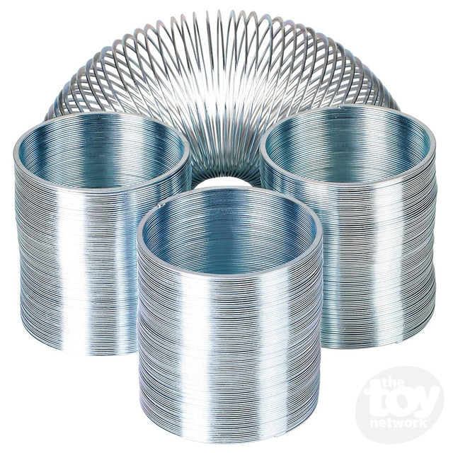 2" Silver Metal Coil Spring