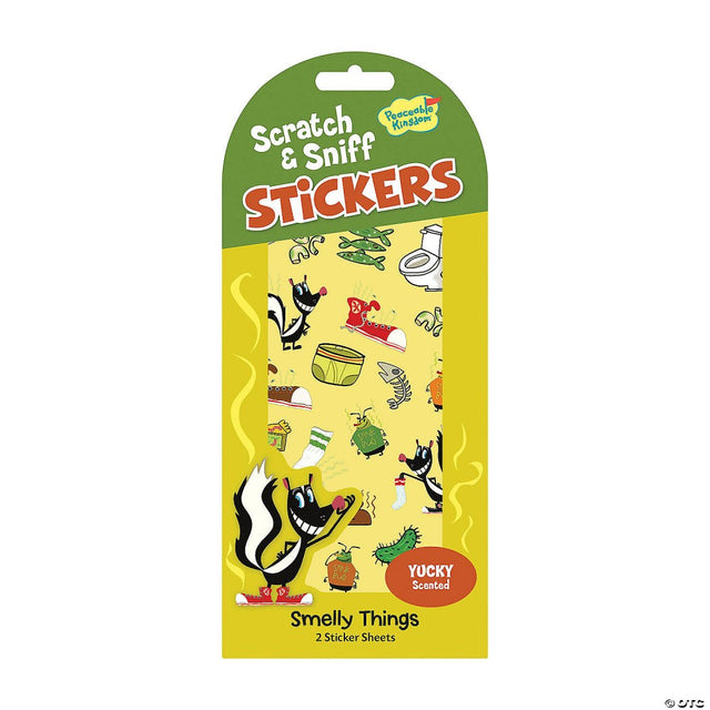 Scratch & Sniff: Smelly Things Stickers