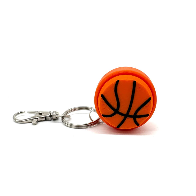 Clicker Keychain: Basketball