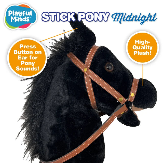 Sticky Pony Thin Air - Midnight Black
