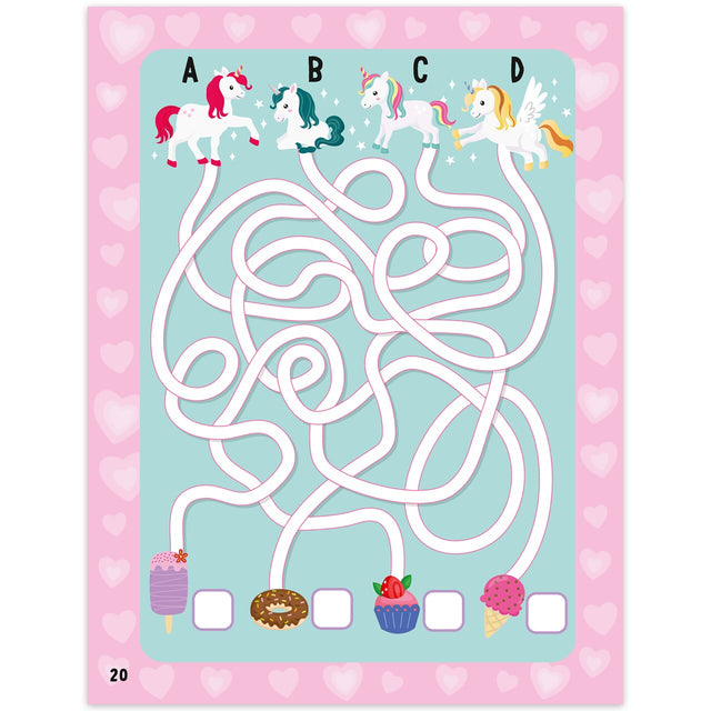 Unicorns Scratch & Glitter