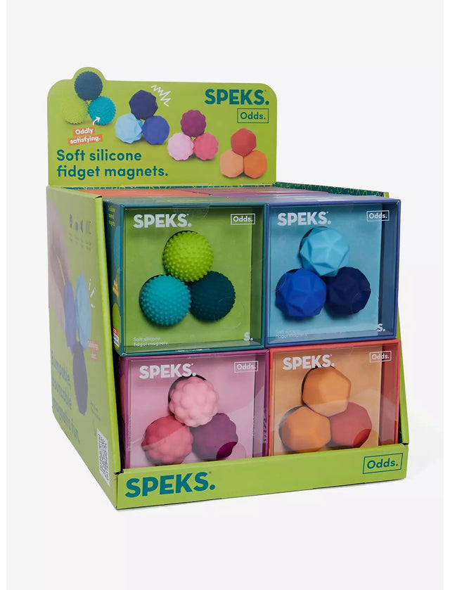 Speks Odds Magnet Set of 3-Vivid Mix