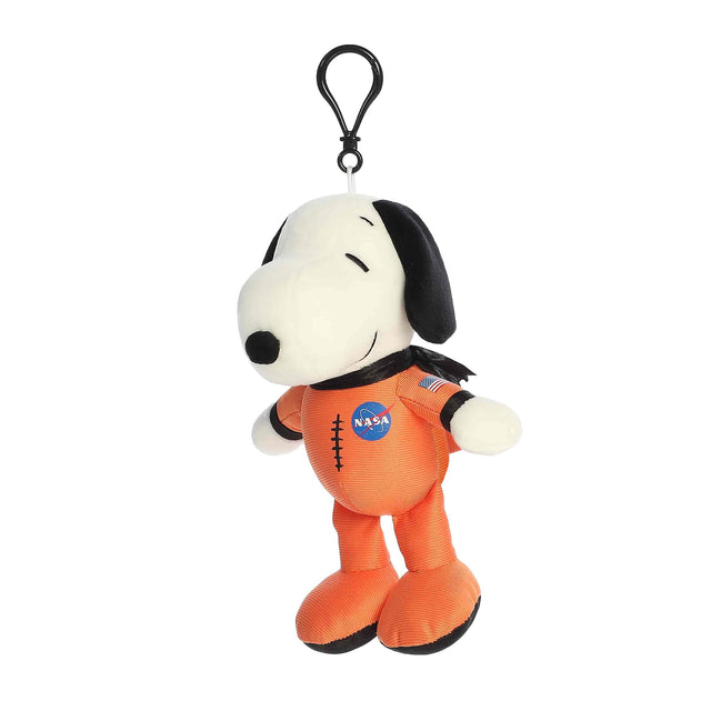 7" ORANGE SPACESUIT SNOOPY CLIP-ON