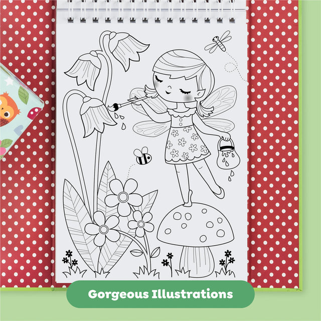 Shimmer Coloring Set - Little Fairy Land