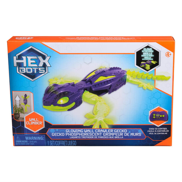 Hex Bots Wall Crawler Glow in the Dark Gecko