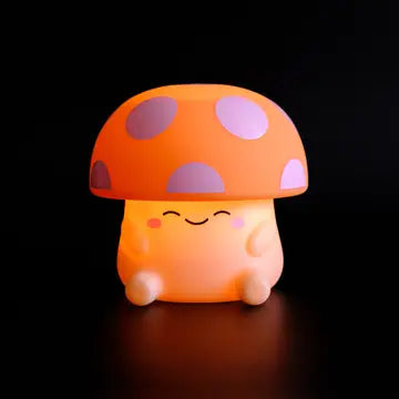 Mushi Ambient Mushroom Night Light - Orange
