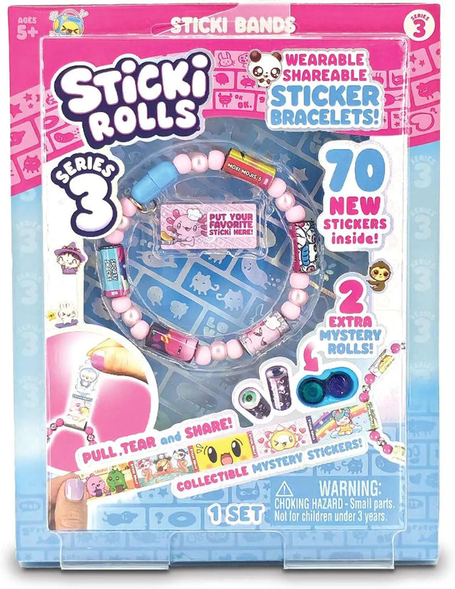 Sticki Rolls Sticker Bracelet - Series 3