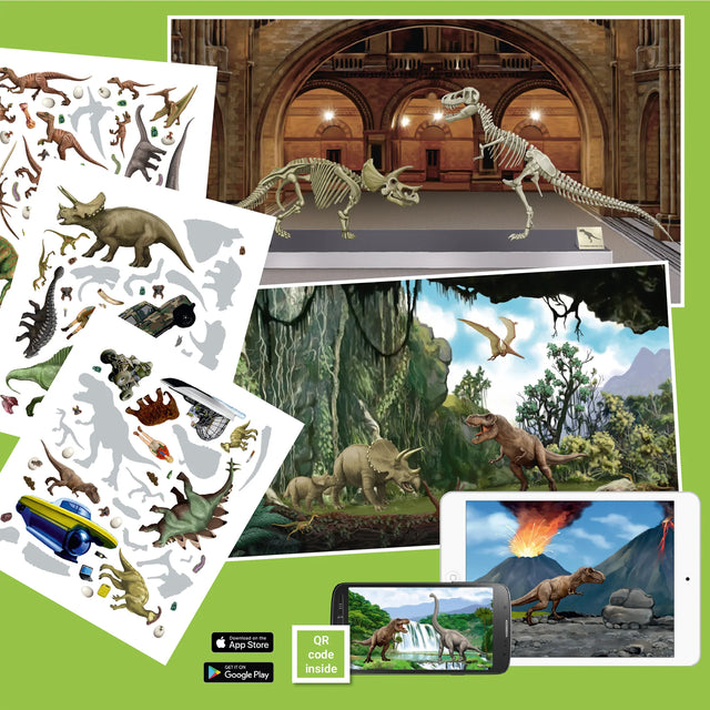 Mini Sticker & Fun Dinosaurs