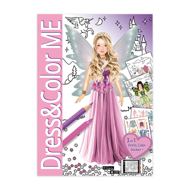 Fairies Dress & Color ME Large Sticker Book
