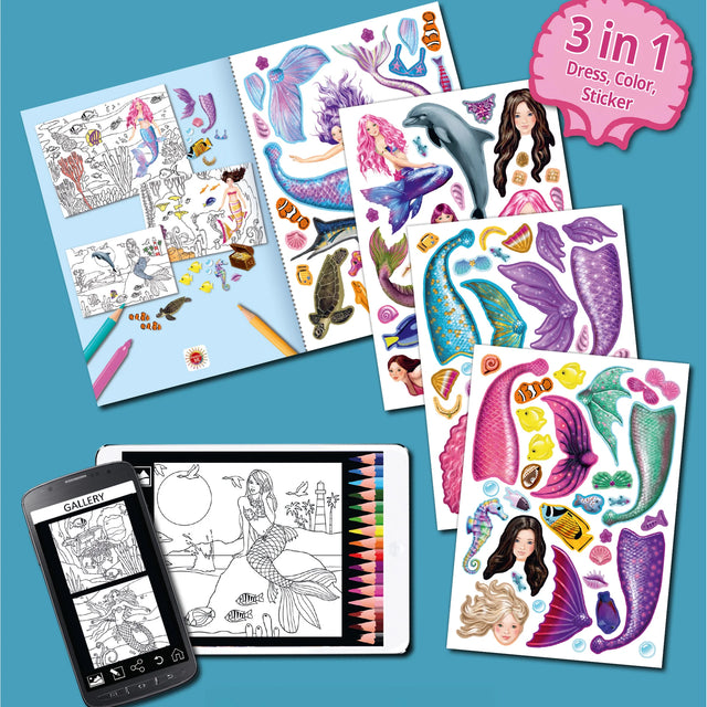 Mini Dress & Color Me Mermaids