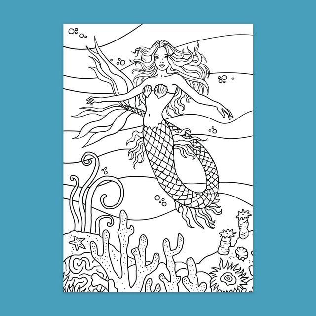 Mini Dress & Color Me Mermaids