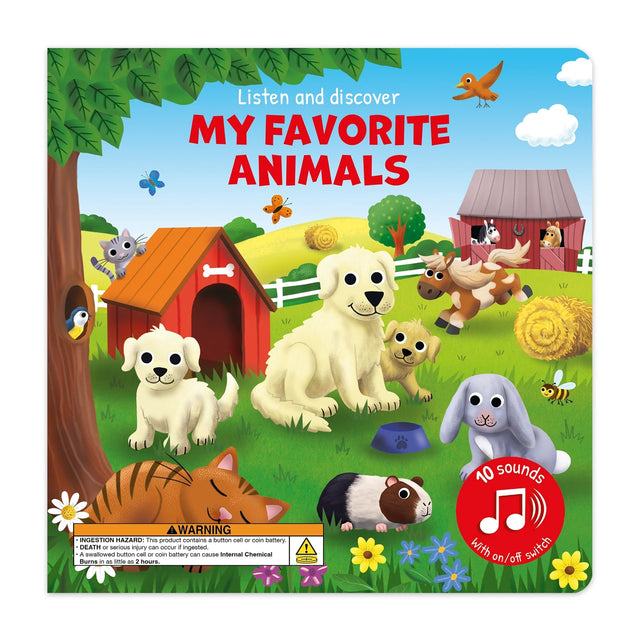 My Favorite Animals Soft Touch Sound Books