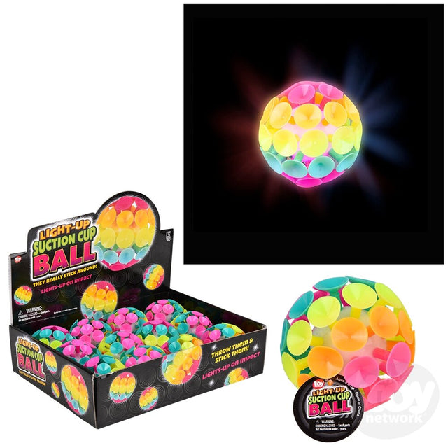 3" Light-Up Suction Cup Ball