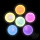 2.5" Light-Up Crystal Bouncy Ball