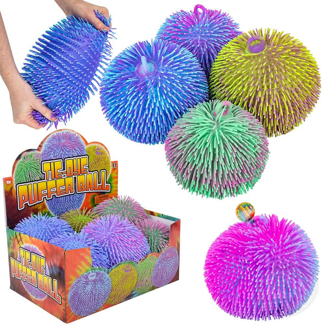 9" Tie-Dye Puffer Ball