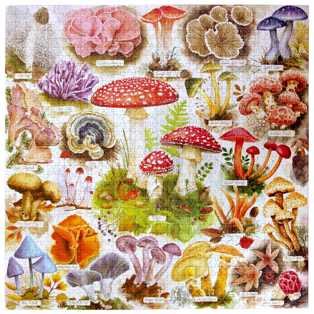 Bountiful Mushrooms 1000pc Puzzle