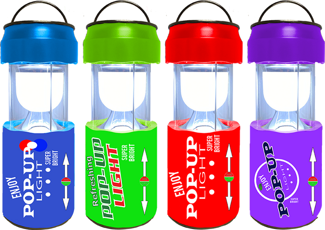 Pop Up Soda Can Light