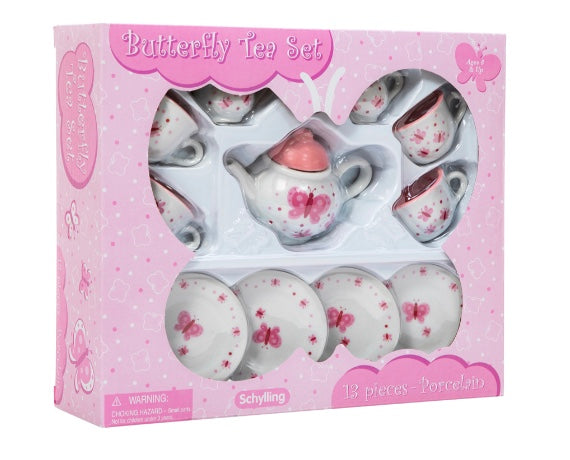 Butterfly Teaset Porcelain