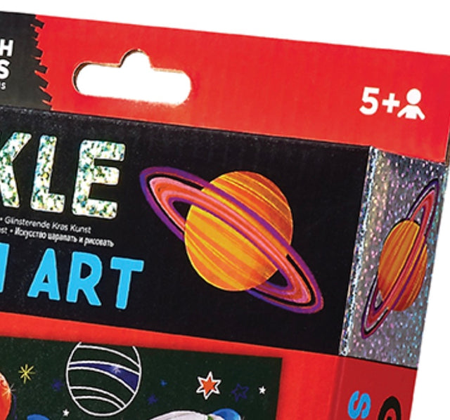 Sparkle Scratch Art/Galaxy