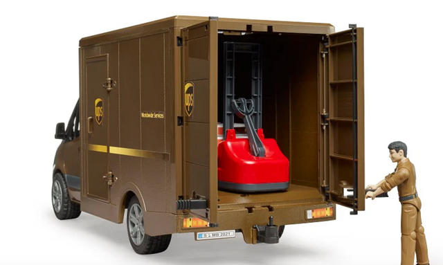 MB Sprinter UPS w Driver & Accessories