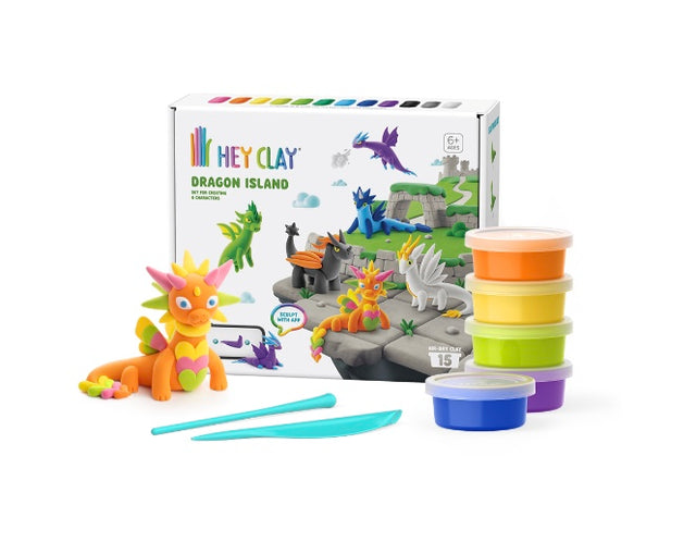 Hey Clay Dragon Island