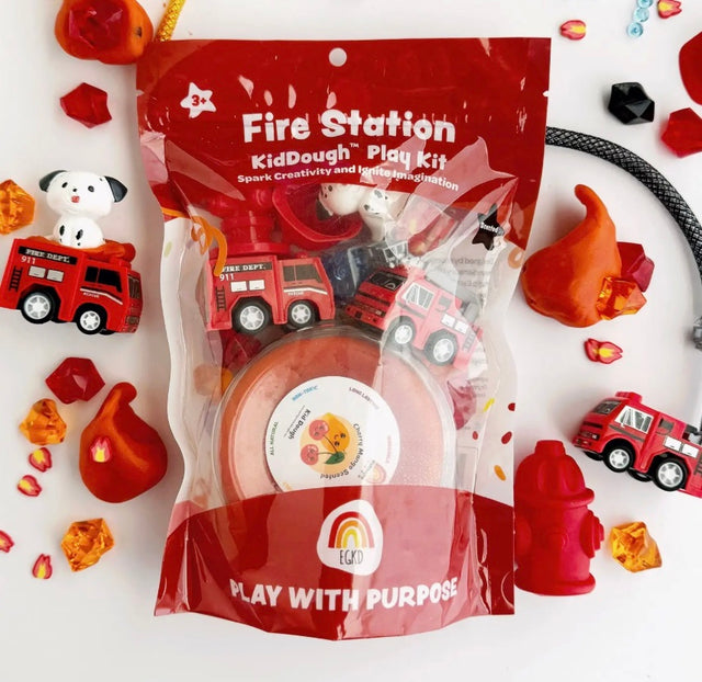 Fire Station KidDough Play Kit