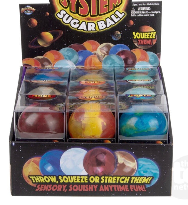 Squeezy Solar System Sugar Ball