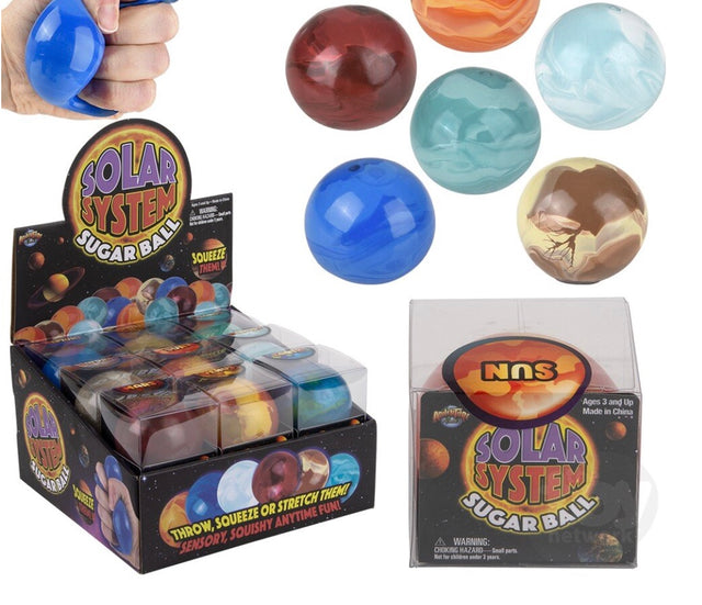 Squeezy Solar System Sugar Ball