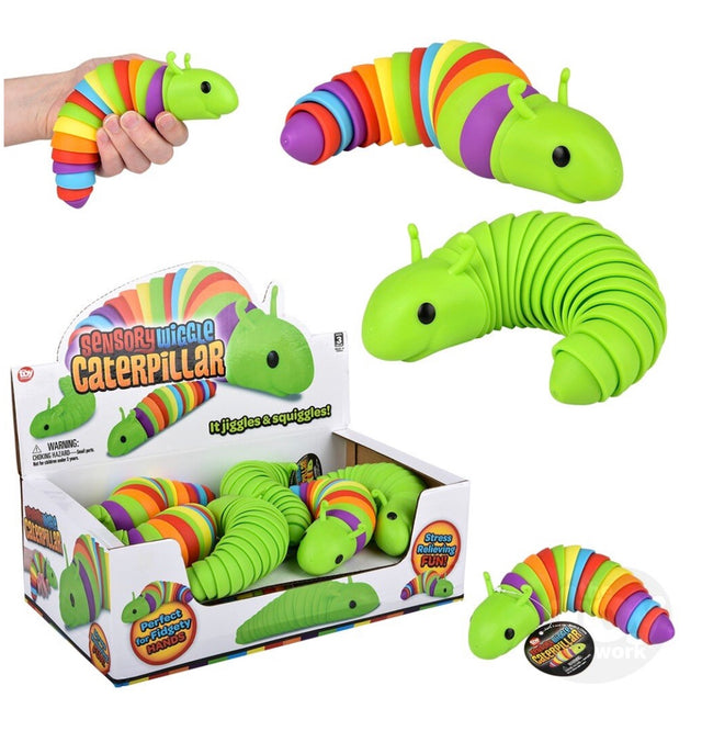 Wiggle Sensory Caterpillar 7.5"