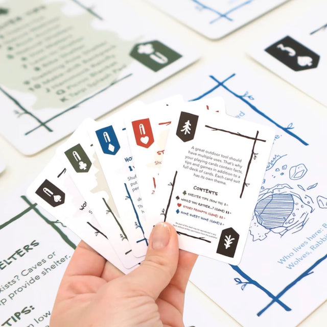 Take Cover Card Deck (4 Games in 1)