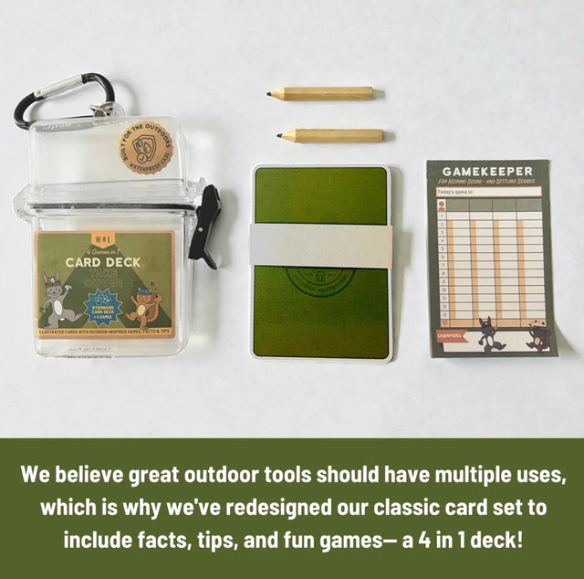 Take Cover Card Deck (4 Games in 1)
