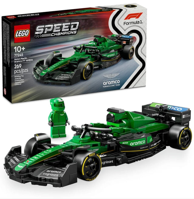 Lego Speed F1 Driver with McLaren Race Car