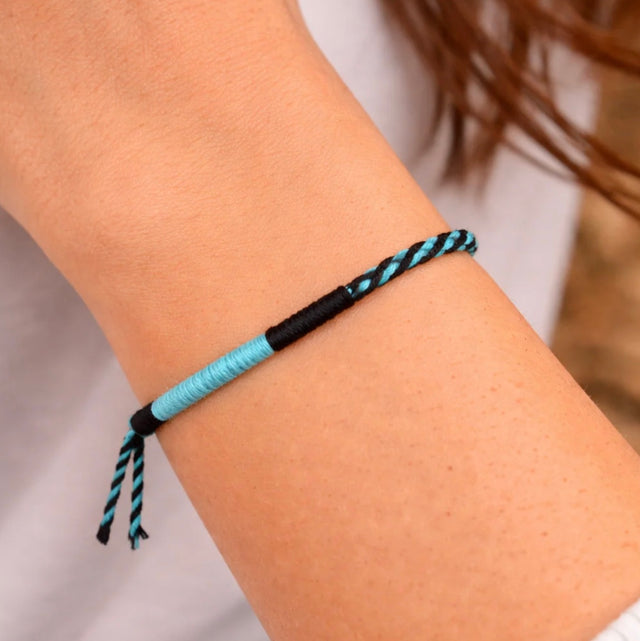Thrive Woven Friendship Bracelet/Anklet Guatamala