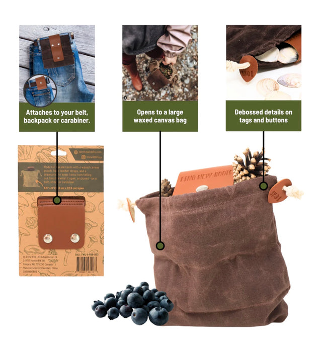 Find New Roots - Foraging Bag