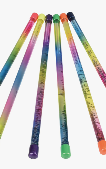 Sparkling Rainbow Batons
