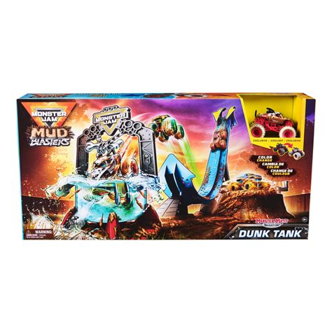 Monster Jam 1:64 Truck Wash Playset