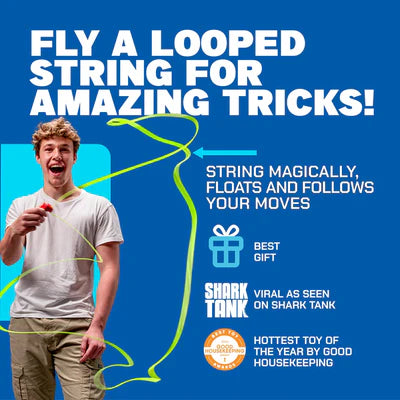 TRY ME ORIGINAL ZIPSTRING TOY - Blue