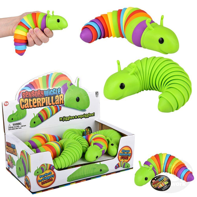 7.5" Wiggle Sensory Caterpillar