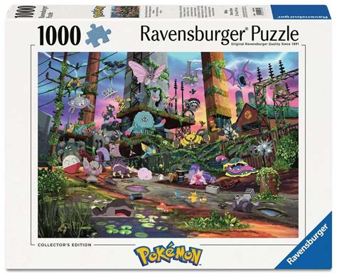 Pokémon Jolteon Reclaimed Power Plant 1000 Pc Puzz