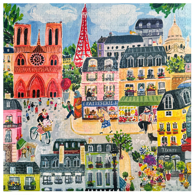 Paris in a Day 1000pc Puzzle