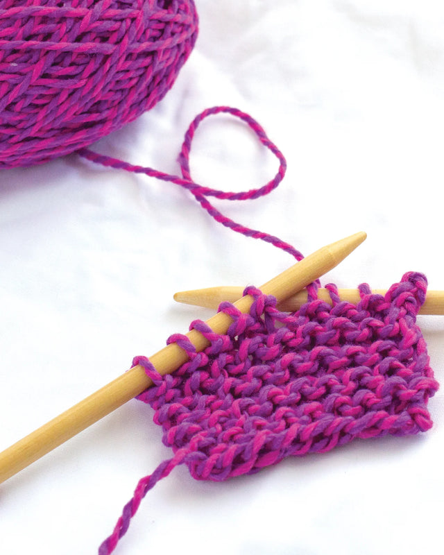 Discover Knitting: Scarf Kit Pink
