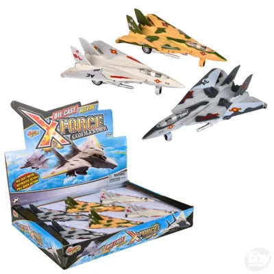 7" Die Cast Pull Back F-14 TOMCAT