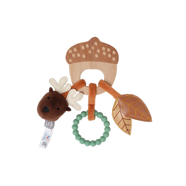 Wooden Rattle - Forest
