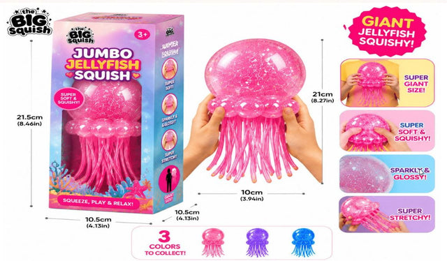 Big Squish Jumbo Jellyfish Squish