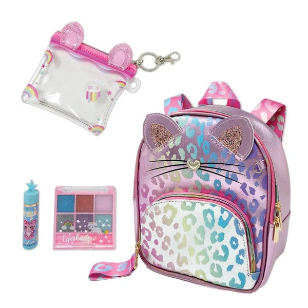 Stylish Beauty Mini Backpack - Leopard