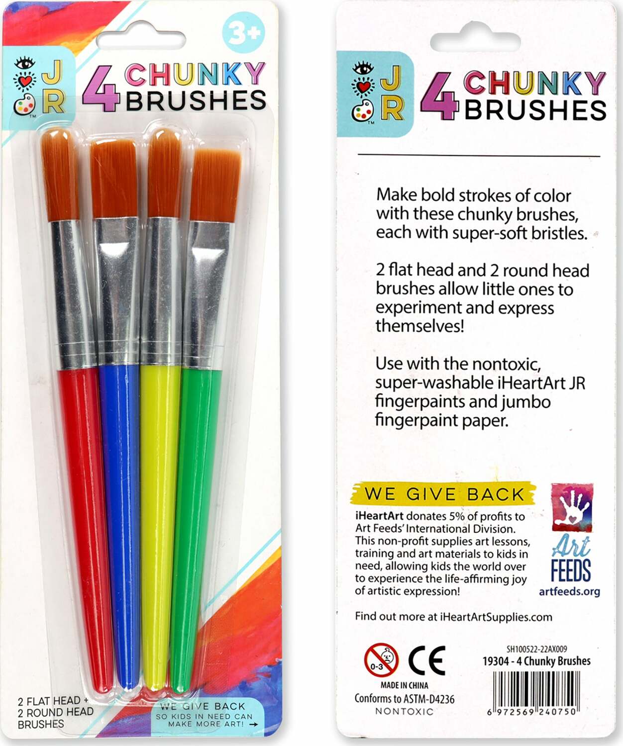 iHeart Art JR Chunky Brush Set