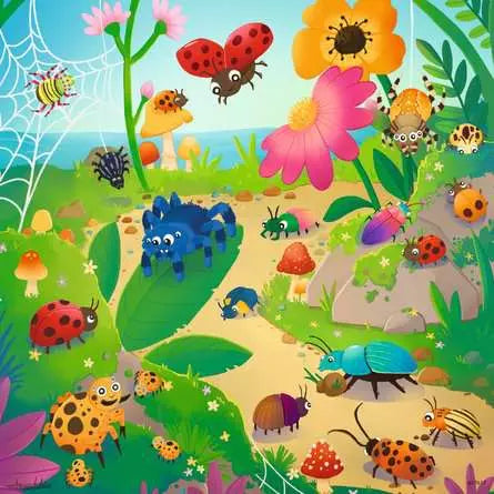 Bugs, Bugs, Bugs 3 x 49 pc Puzzle