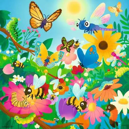 Bugs, Bugs, Bugs 3 x 49 pc Puzzle